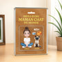 5183RFR2 plaque en acrylique personnalisee meilleur papa chat 5183r6yad