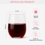 5194IFR3 verre a vin sans pied personnalise sembeter lun lautre depuis design cartoon 5194i8ymg