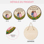 5198QFR3 plaque en bois personnalisee pour meilleure amie vivre a cote 5198q3zzf