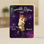 5205LFR1 lightbox personnalisable pour couple ensemble depuis 5205l8mtg