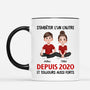 5213MFR2 mug personnalise couple sembeter lun lautre depuis design cartoon 5213m3gag