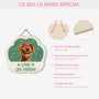 5214QFR4 plaque en bois personnalisee a suspendre avec chien lave tes pattes 5214qk6nc