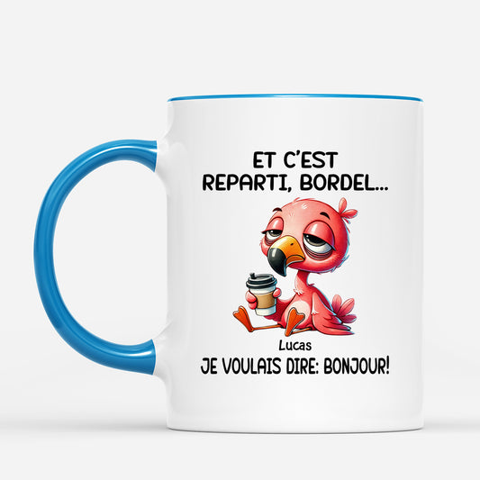 5224MFR2 mug collegue humour personnalise et c_est reparti 5224mtwmo