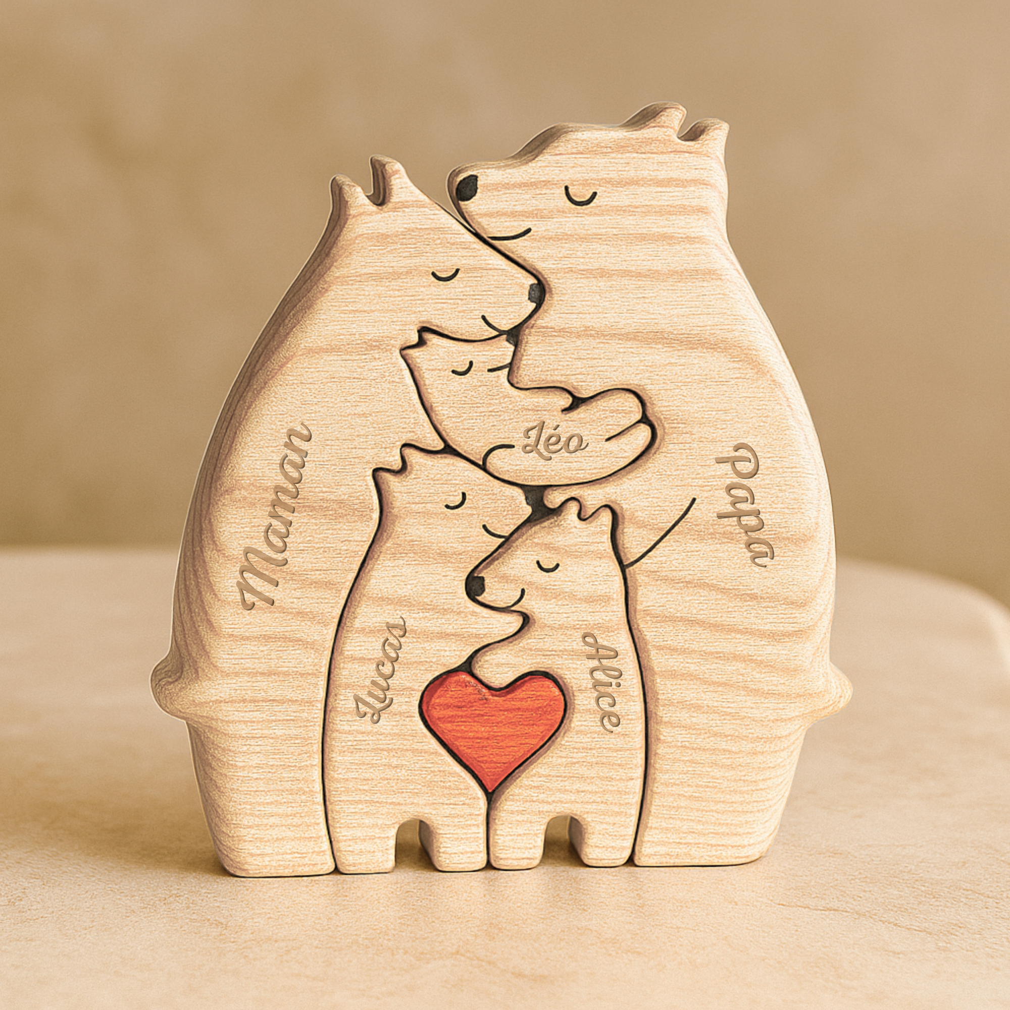 5245QFR2 puzzle en bois personnalise avec prenoms famille ours 5245q_4216d230 dd25 4670 b438 30843dff2ffe