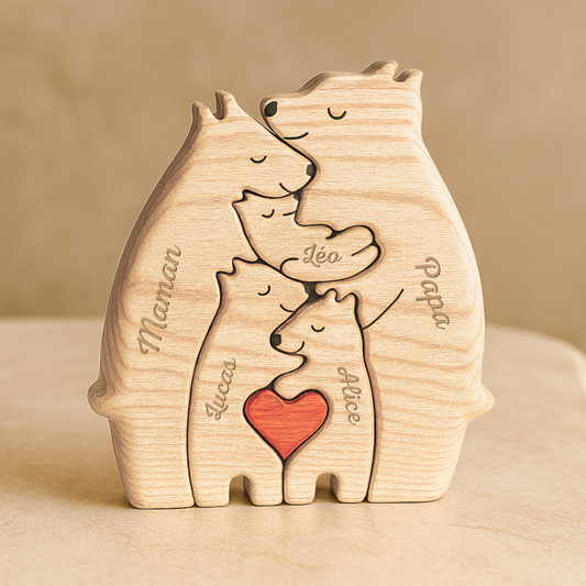 5245QFR2 puzzle en bois personnalise avec prenoms famille ours 5245q_4216d230 dd25 4670 b438 30843dff2ffe