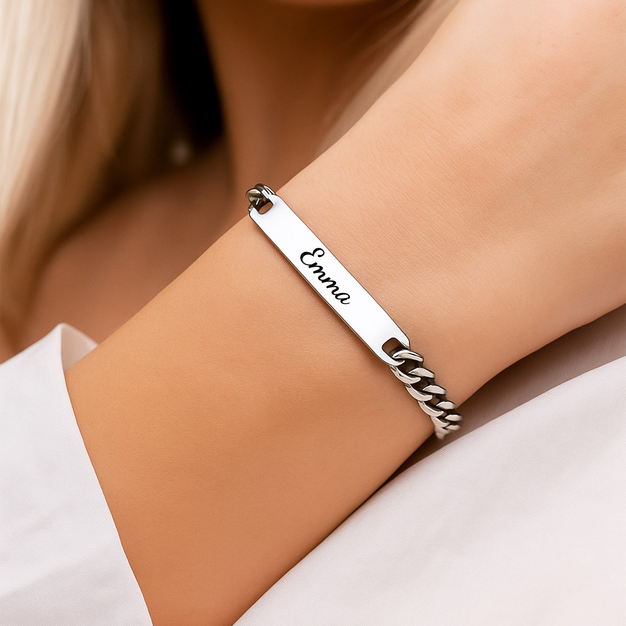 5247JFR2 bracelet personnalise prenom_ pour maman mamie 5247j0b5a