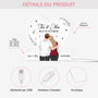 5250LFR3 lightbox personnalisable pour couple toi et moi 5250ltlng
