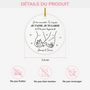 5259OFR3 ornement ceramique personnalisable pour couple a toi pour toujours 5259o8v0g