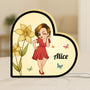 5262LFR1 lightbox personnalisable femme charmante avec fleurs 5262ltkta