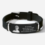 5270JFR1 bracelet personnalise photo tu vis encore cadeau commemoratif pour perte de maman 5270j8n5a