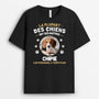 5288AFR1 tee shirt personnalise photo chien personnel a temps plein 5288a