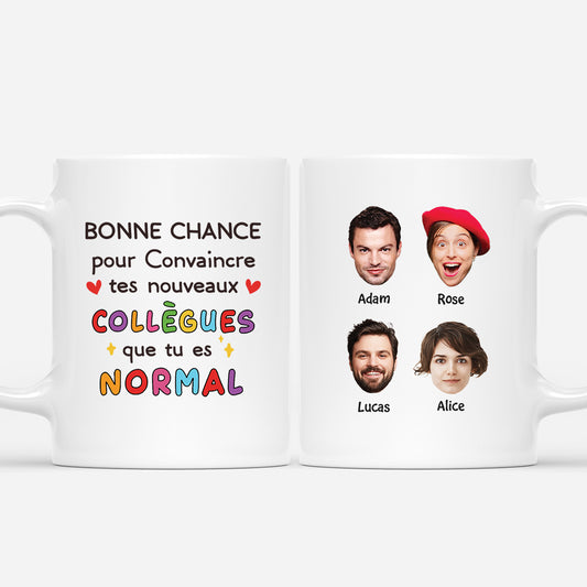 5289MFR1 mug personnalise humour avec visage collegue normal 5289m8kzo