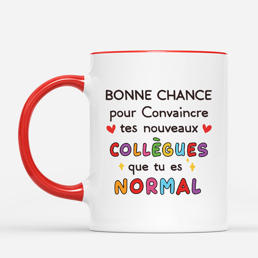 5289MFR2 mug personnalise humour avec visage collegue normal 5289m8kzo