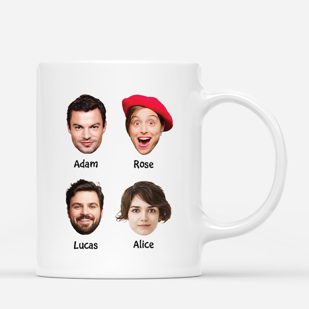 5289MFR3 mug personnalise humour avec visage collegue normal 5289m8kzo
