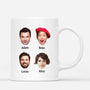 5289MFR3 mug personnalise humour avec visage collegue normal 5289m8kzo