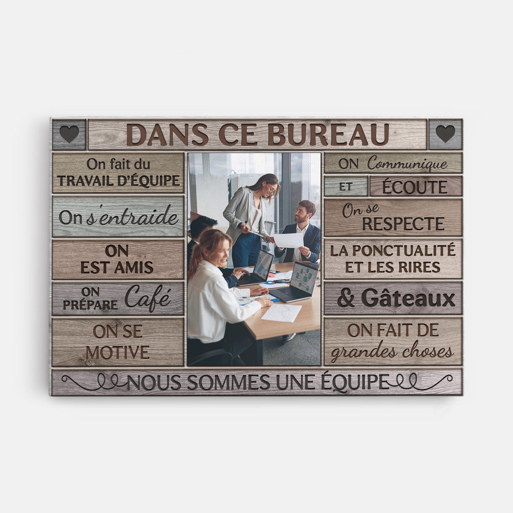 5296CFR1 toile personnalisee photo pour collegue dans ce bureau 5296cttno