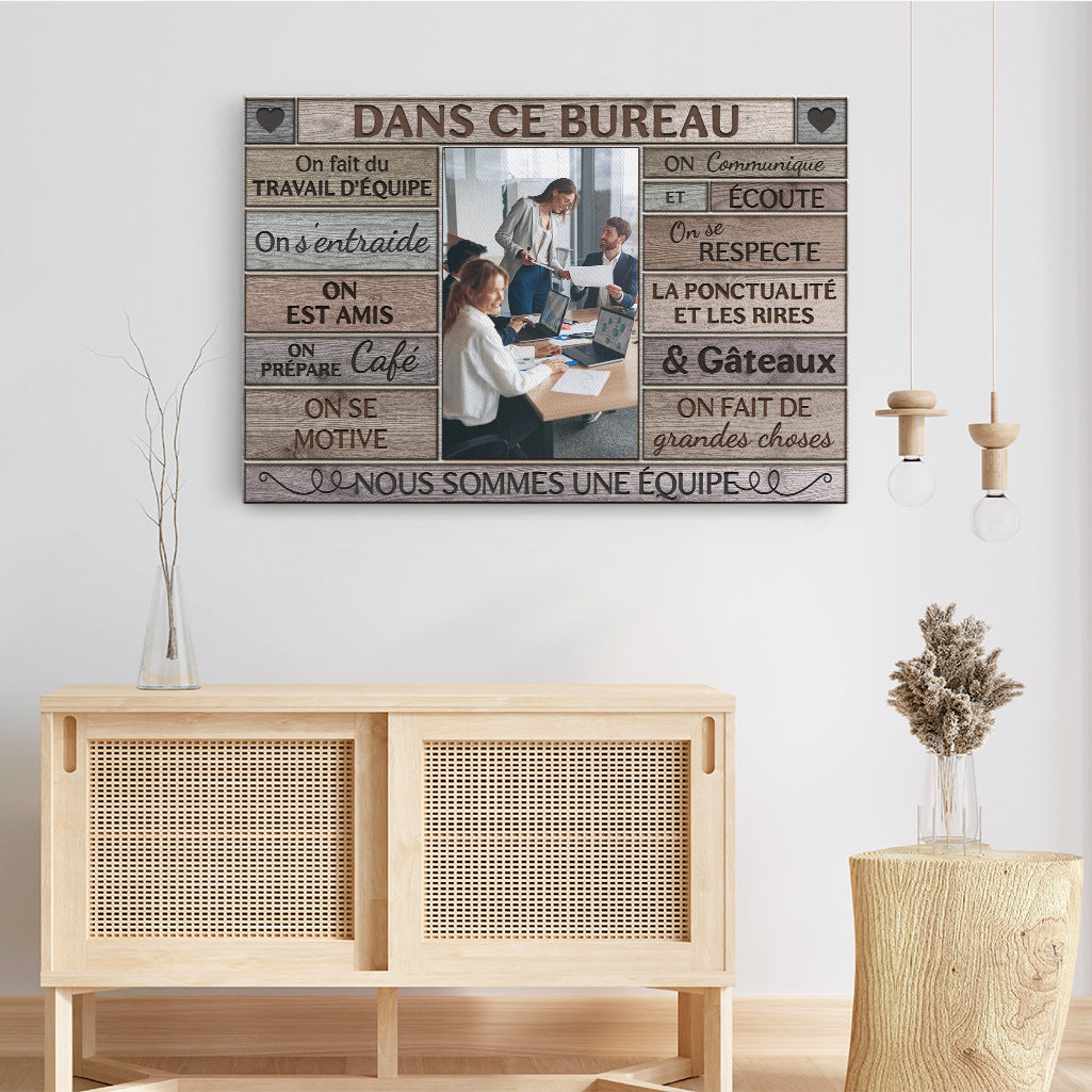 5296CFR3 toile personnalisee photo pour collegue dans ce bureau 5296cttno