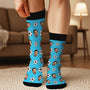 5306JFR3 chaussettes personnalisees avec visage homme sportive avec visage 5306j3lmb
