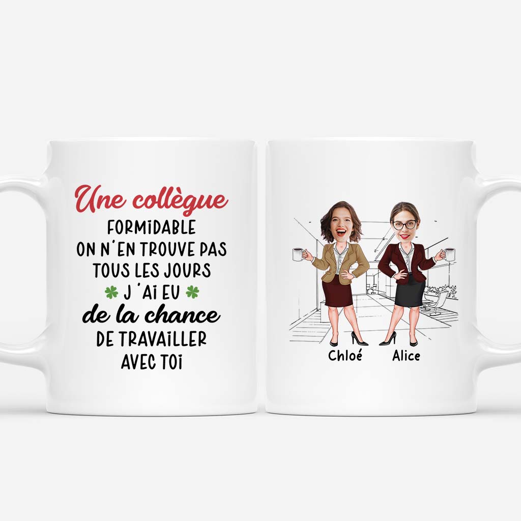 5325MFR1 mug personnalise collegue une formidable collegue 5325m6zzo