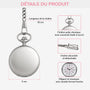 5334OFR3 montre de poche personnalisable couple si je pouvais remonter le temps 5334otq5g