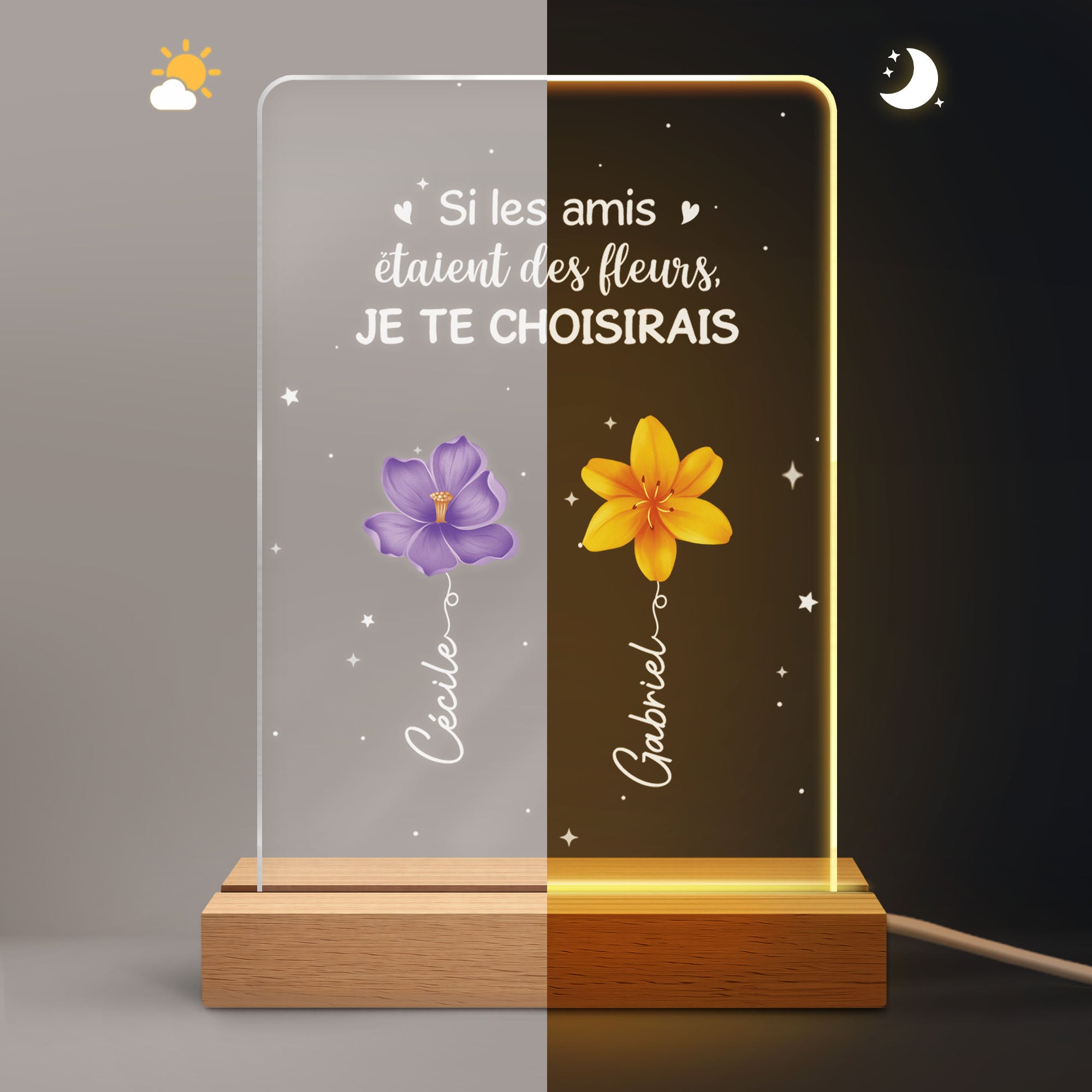 5342LFR1 veilleuse personnalisee meilleures amies comme les etoiles 5342lcv0f_1