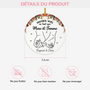 5343OFR3 ornement ceramique personnalise premier noel en tant que mari et femme 5343okv0g