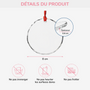 5353OFR3 orement en verre personnalise chien mon premier noel dans ma maison pour toujours 5353otgmc