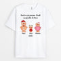 5354AFR1 t shirt personnalise notre premier noel en famille de trois 5354attzi
