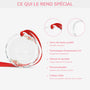 5359OFR4 ornement en verre personnalise pour couple de notre premier baiser 5359o8htg