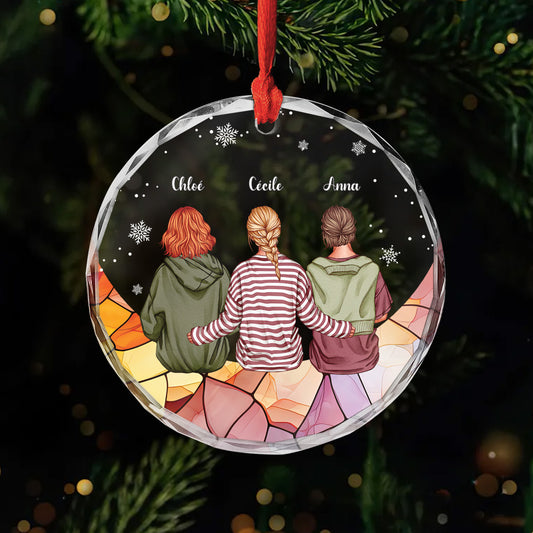 5368OFR1 ornement en verre de noel personnalise avec prenoms _ amies en fete 5368o6gqf