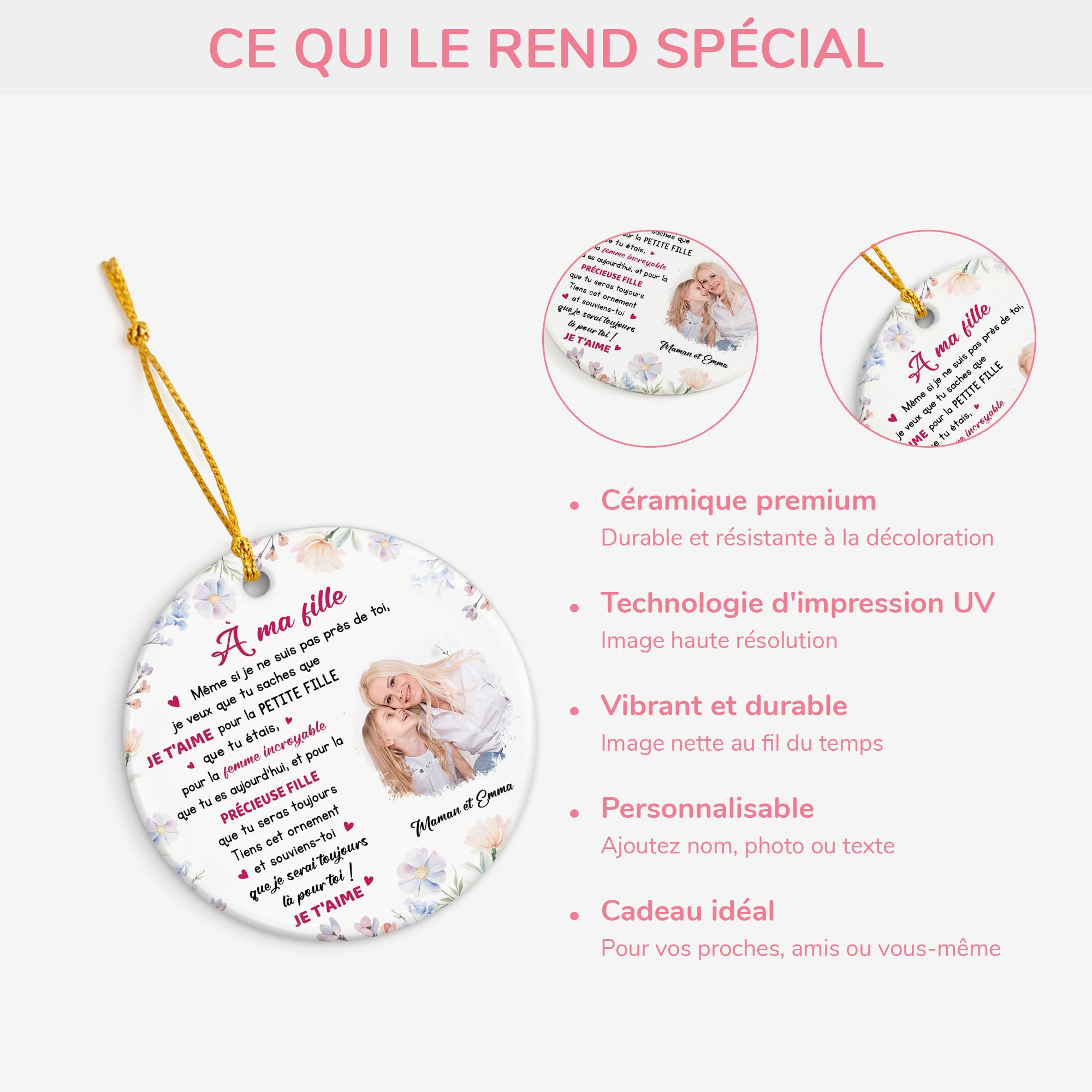 5370OFR4 ornement en verre personnalise a ma fille a ma petite fille 5370o6hti