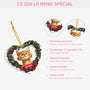 5377OFR4 ornement en verre noel mon petit coeur personnalise chat 5377o3vzd