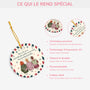 5378OFR4 ornement ceramique noel personnalise grace a toi je ris un peu plus fort 5378otmtf
