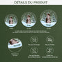 5379OFR3 ornement acrylique personnalise avec photo mon cheval avec sapin de noel 5379okq5u