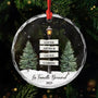 5381OFR1 ornement en verre personnalise lampadaire noel de famille 5381otgzi