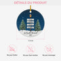 5381OFR3 ornement ceramique personnalise avec prenom lampadaire noel de famille 5381otqzi