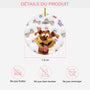 5382OFR3 ornement ceramique mon petit compagnon personnalise pour chien 5382o3kac