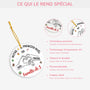 5383OFR4 effet dimpression 3d ornement ceramique personnalise notre premier noel en famille de 3 5383o