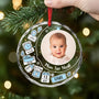 5400OFR2 ornement en verre personnalise mon 1er noel bebe 5400o3qtk