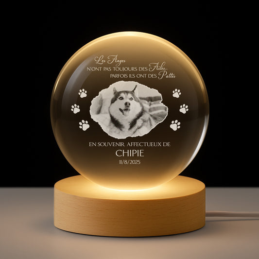 5408LFR1 veilleuse boule de cristal personnalisee avec photo commemorative chat toujours dans mon coeur 5408lkq5d_04be8543 c9b4 4ea7 a45c ff1337045631
