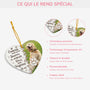 5410OFR4 ornement ceramique commemoratif chien personnalise si lamour avait pu te sauver 5410o3lac