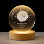 5413LFR1 veilleuse boule de cristal personnalisee avec photo premier noel de bebe 5413lkm5k