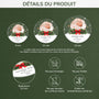 5413OFR3 ornement acrylique personnalise avec photo premier noel de bebe 5413okv0k
