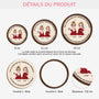 5422OFR3 ornement noel en bois a 2 couches personnalise une cousine est un morceau d_enfance 5422o6taf
