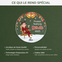 5429OFR4 ornement acrylique personnalise mon premier noel a la retraite 5429okt0a