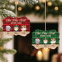 5434OFR2 ornement en bois a 1 couche personnlaise chat cher pere noel definis vilain 5434otlad
