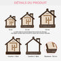 5437OFR3 ornement en bois a 2 couches personnalise avec mots croises nouvelle maison nouveaux departs 5437o3lci