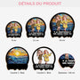 5446OFR3 ornement en bois a 2 couches ami personnalise je frapperais pour toi 5446o8ttf