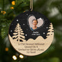 5463OFR1 ornement en bois a 3 couches personnalise commemoratif avec photo le ciel devient different 5463otqca