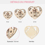 5466OFR3 ornement en bois a 1 couche personnalise chat toujours dans mon coeur 5466otttd